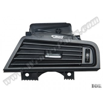 Klima/Kalorifer Izgarası F10+LCI Ön Sağ; (Komple) Siyah